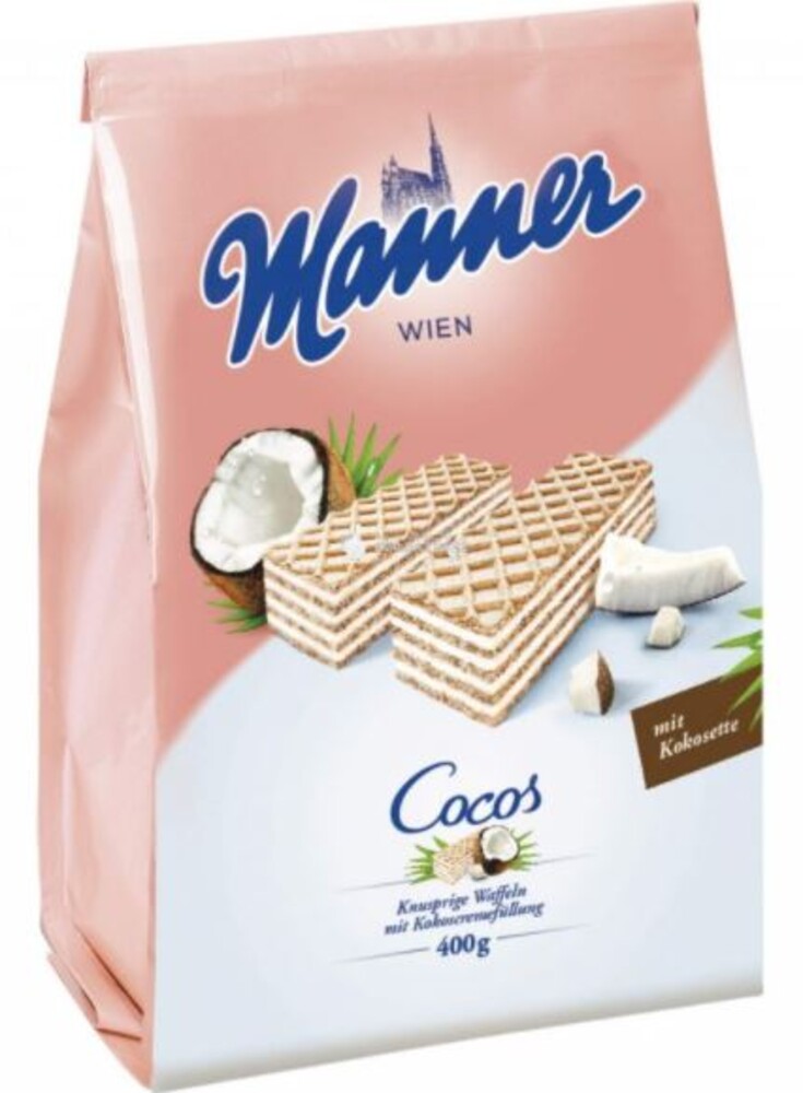 Manner Cocos Schnitten 400 g