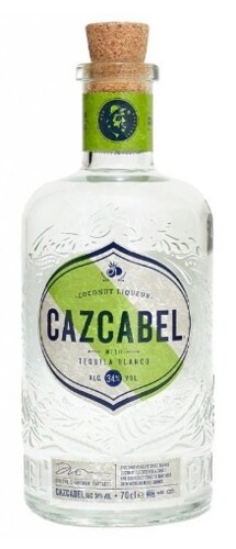 Cazcabel Cococnut Liqueur Tequila 34% 0,7 l (holá láhev)