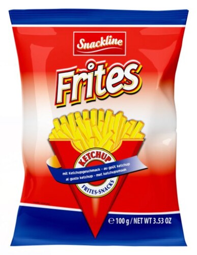 Snackline Frites Snacks Ketchup 100 g