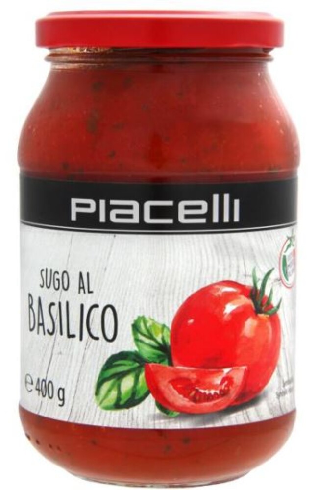 Piacelli Sugo Basilico 400 g