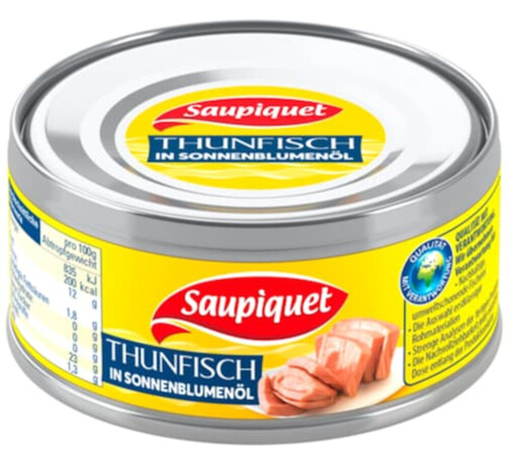 Saupiquet Thunfisch in Sonnenblumenöl 185 g