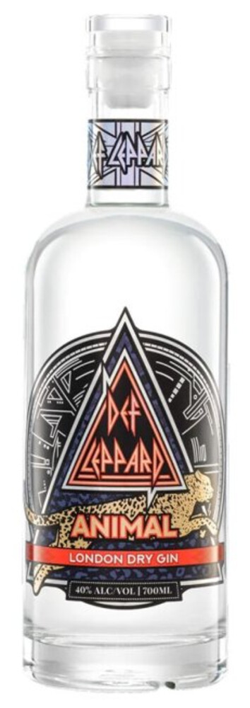 Def Leppard Animal London Dry Gin 40% 0,7 l (holá láhev)