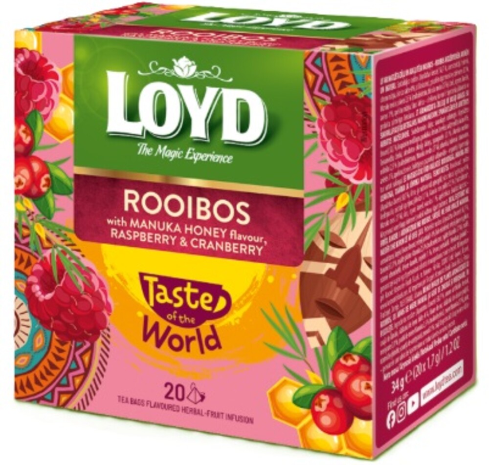 Loyd Rooibos Manuka Honig 20 x 1,7 g