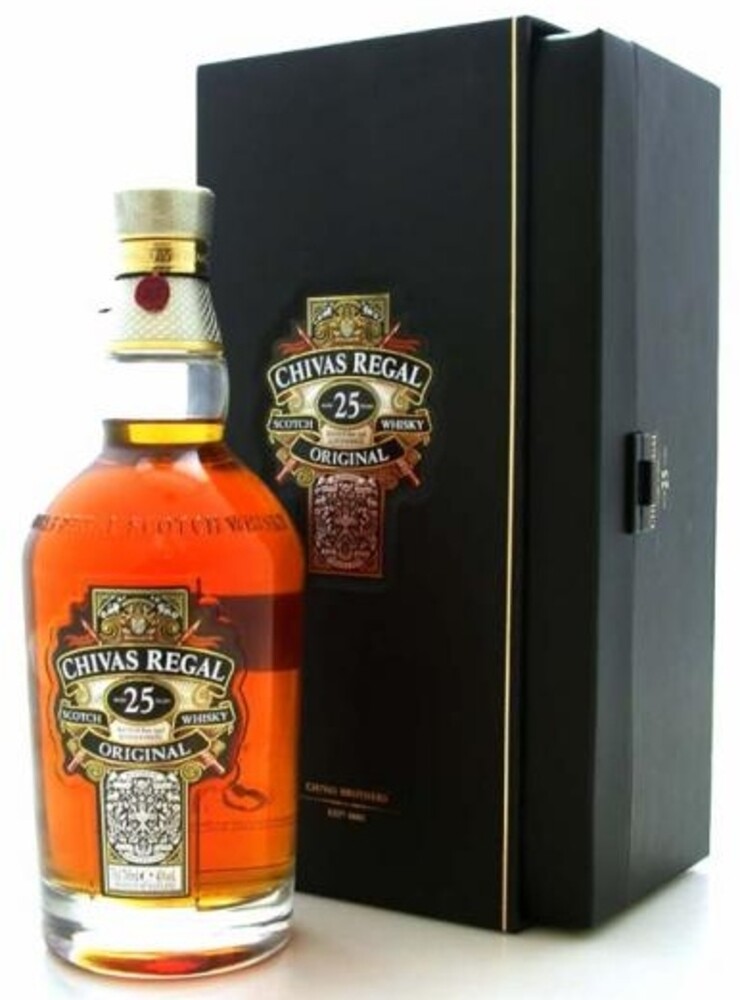 Chivas Regal 25 y 40% 0,7 l (kazeta)