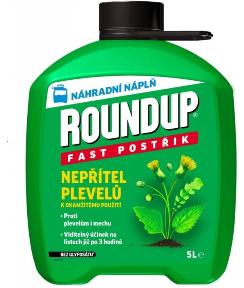 Roundup Fast Postřik Náhradní Náplň 5 l