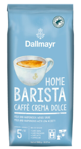 Dallmayr Home Barista Caffé Crema Dolce zrnková káva 1 kg