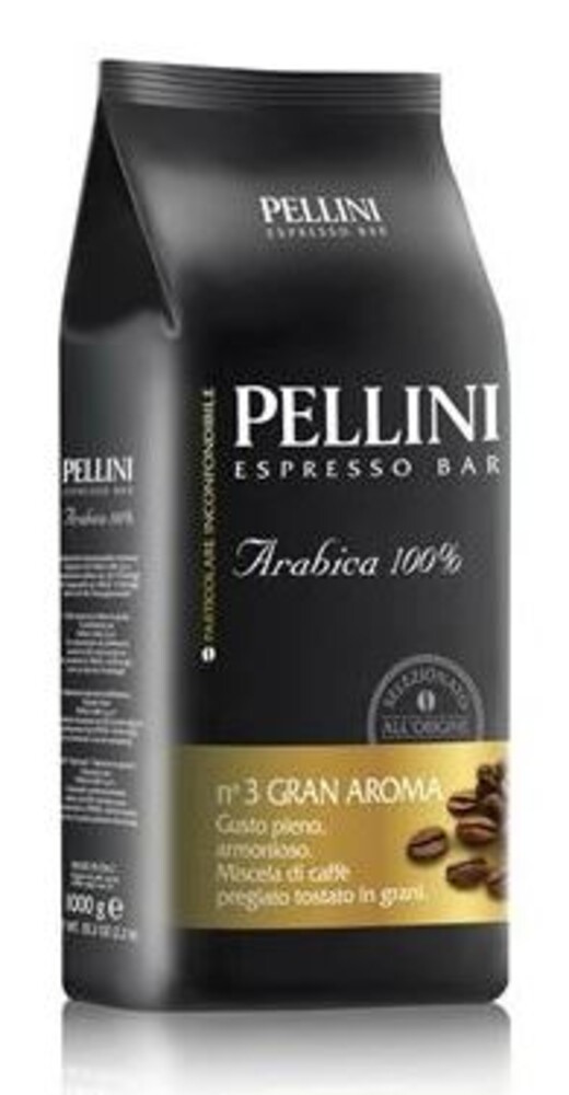 Pellini Nr.3 Gran Aroma Arabica 100% zrnková káva 1 kg