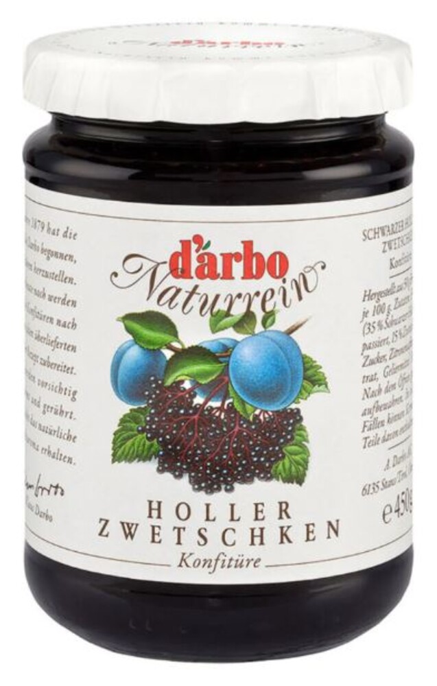 Darbo Naturrein Holler Zwetschken 450 g