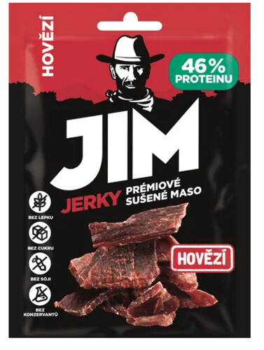 Jim Jerky Hovězí 23 g 