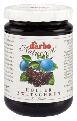 Darbo Naturrein Holler Zwetschken 450 g