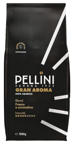 Pellini Nr.3 Gran Aroma Arabica 100% zrnková káva 1 kg