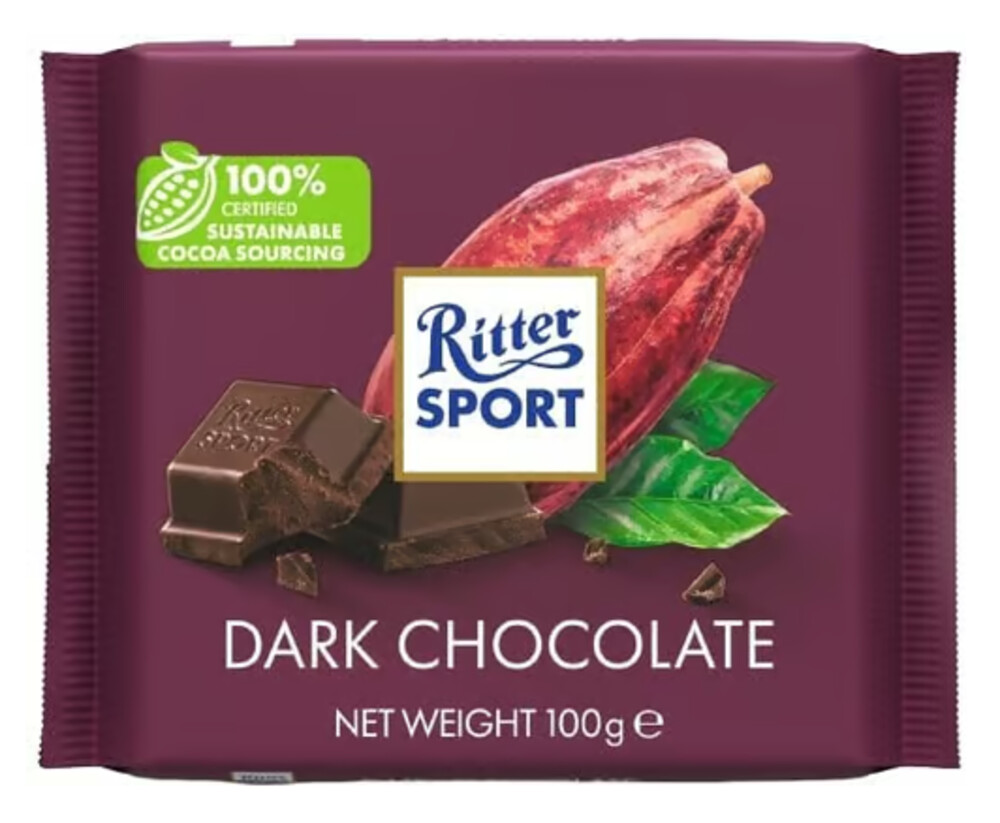 Ritter Sport Dark Chocolate 100 g