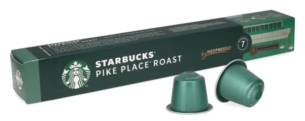 Starbucks Nespresso Pike Place 10 ks