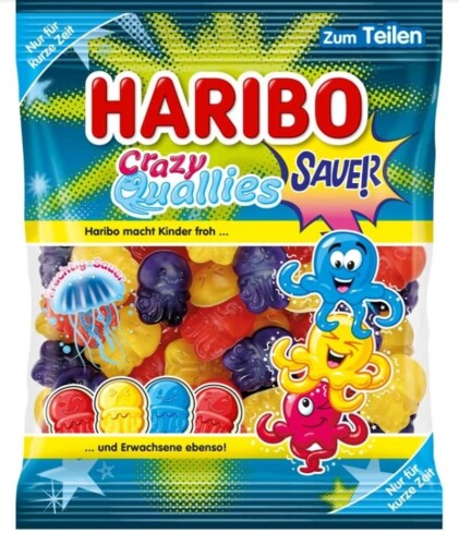 Haribo Crazy Quallies Sauer 160 g