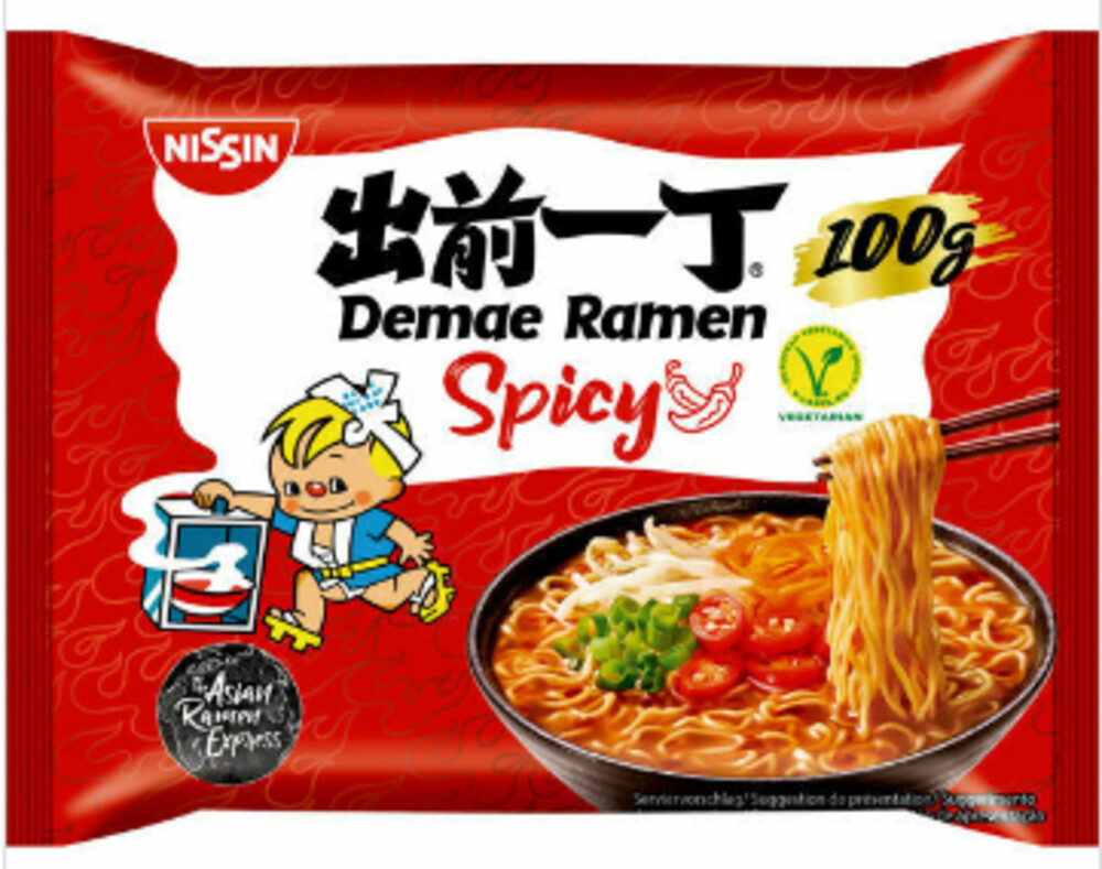 Nissin Demae Ramen Spicy 100 g