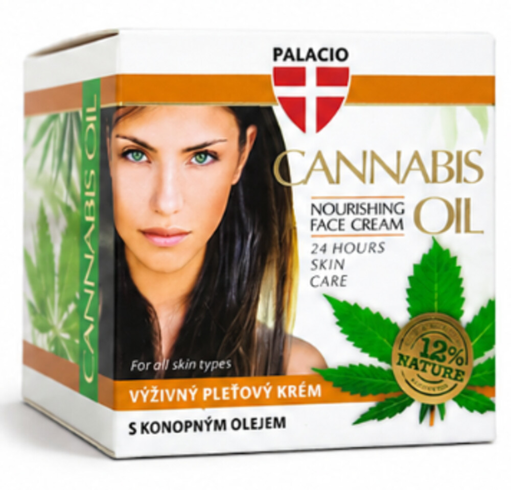 Palacio Cannabis Oil Výživný pleťový krém 50 ml