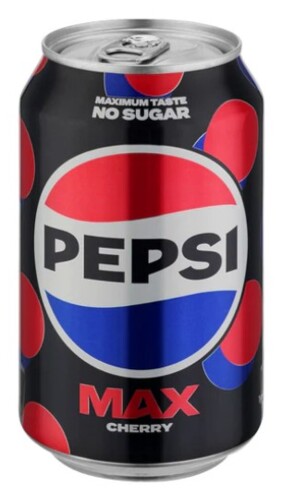Pepsi Cola Max Cherry 330 ml plech