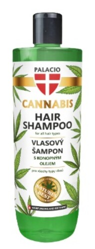 Palacio Vlasový šampon s konopným olejem 500 ml