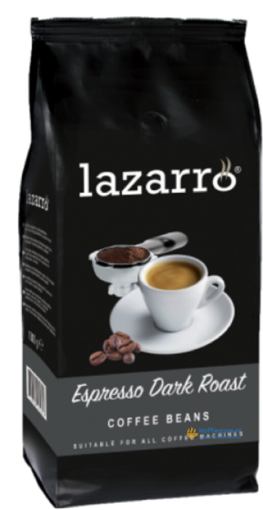 Lazarro Espresso Dark Roast zrnková káva 1 kg