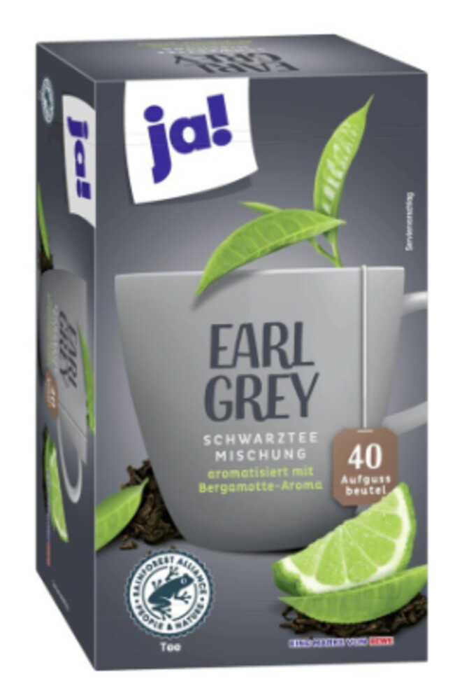 Ja! Earl Grey Tee 40 x 70 g