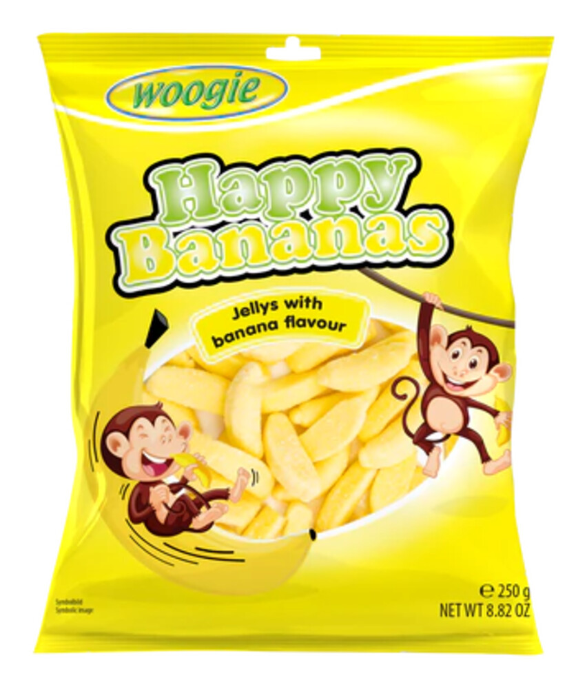 Woogie Happy Bananas 250 g