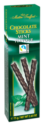 Maitre Truffout tyčinky máta 75 g