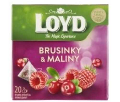 Loyd Brusinky & Maliny 20 x 2 g