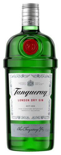 Tanqueray London Dry Gin 47,3% 1 l (holá láhev)