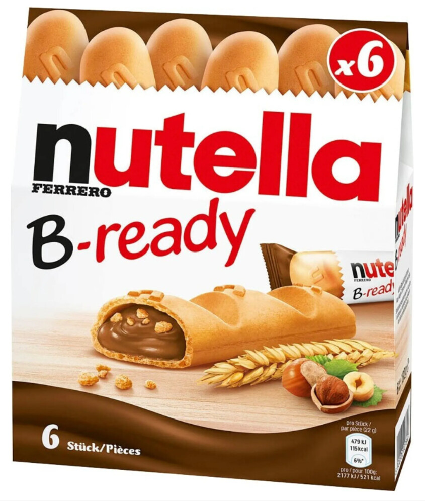 Ferrero Nutella B-Ready 6 ks 132 g