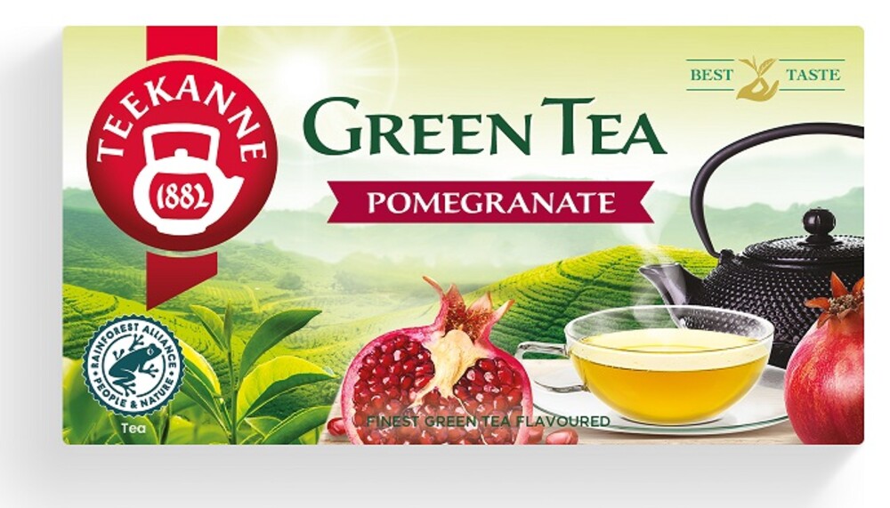 Teekanne Green Tea Pomegranate 20 x 1,75 g