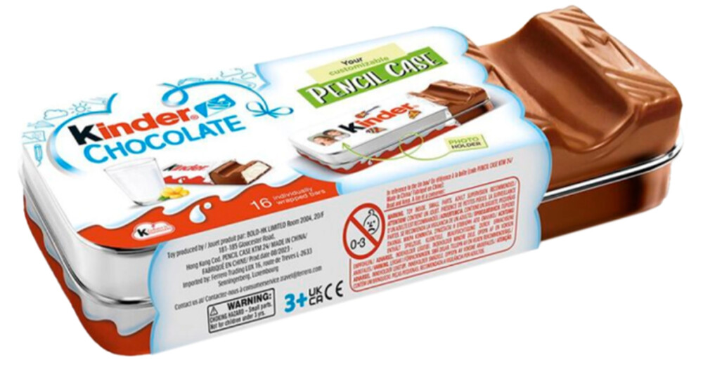 Ferrero Kinder Chocolate Pencil Case 200 g