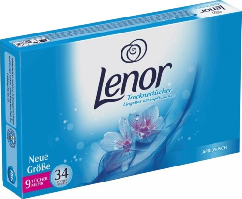 Lenor Aprilfrisch ubrousky do sušičky 34 ks