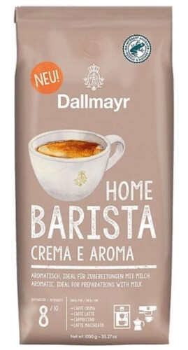 Dallmayr Home Barista Crema E Aroma zrnková káva 1 kg