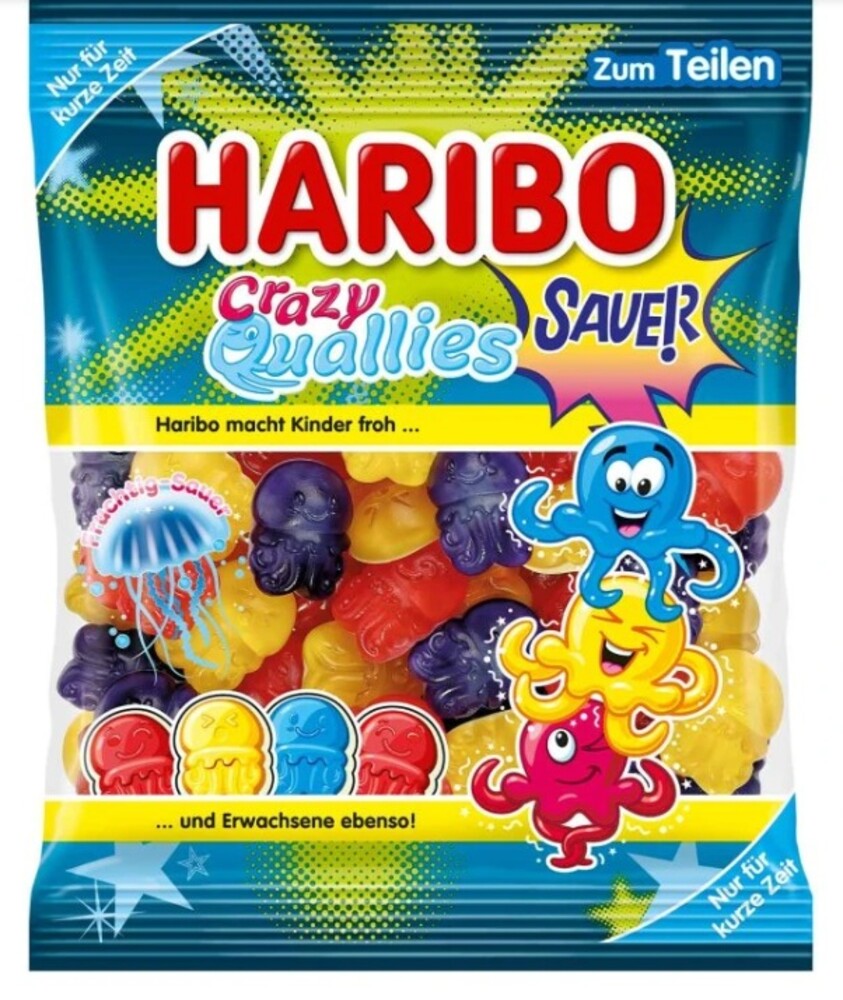 Haribo Crazy Quallies Sauer 160 g