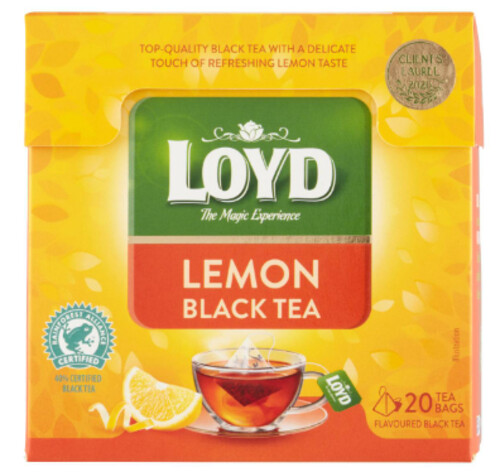 Loyd Lemon Black Tea 20 x 1,7 g