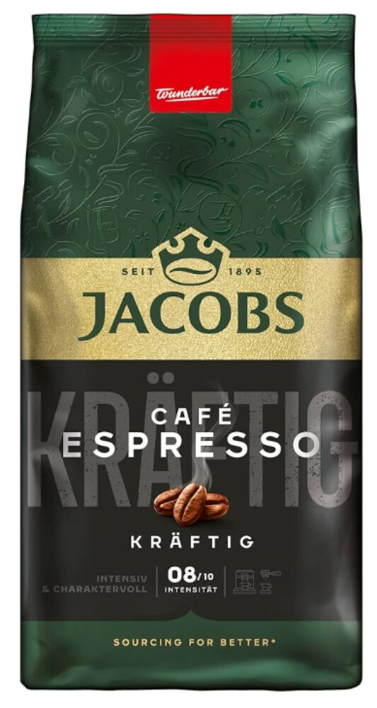 Jacobs Espresso Expertenröstung zrnková káva 1kg