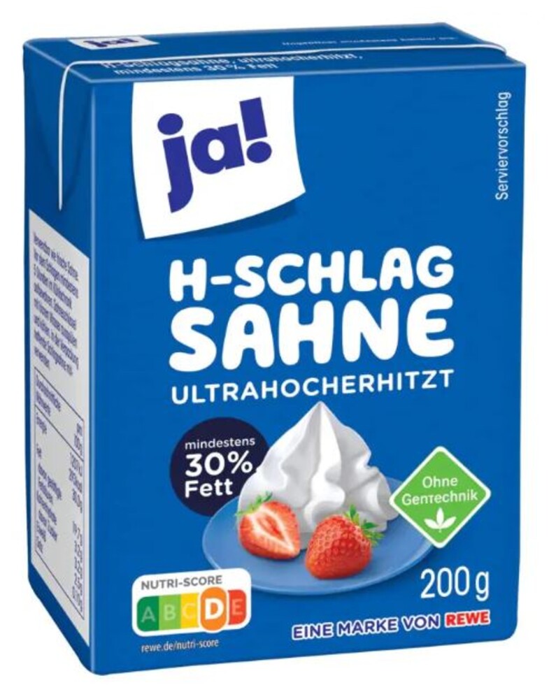Ja! H-Schlag Sahne 30% 200 g