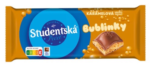 Orion Studentská Pečeť Bublinky Karamelová příchuť 90 g