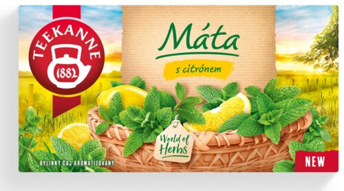 Teekanne Mátový s Citronem 20 x 1,5 g