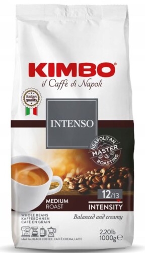 Kimbo Intenso zrnková káva 1 kg