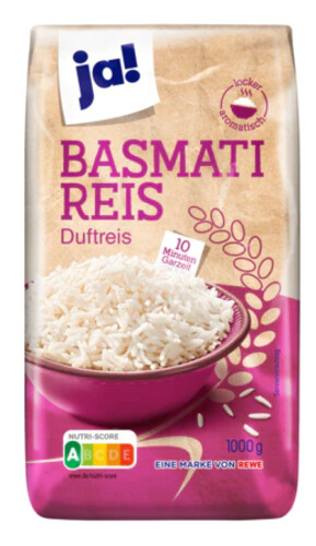 Ja! Basmati Reis 1 kg