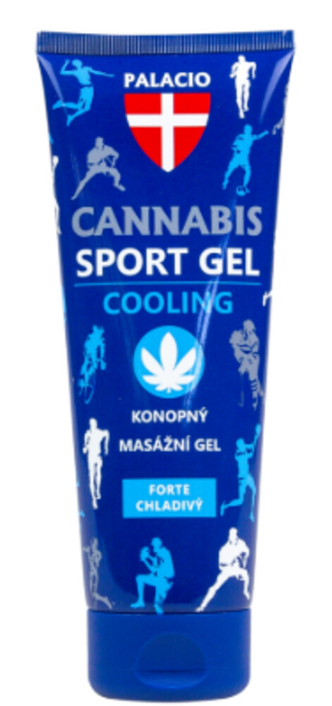 Palacio Cannabis Masážní gel Forte chladivý 200 ml