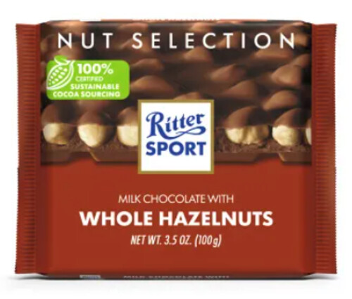 Ritter Sport Ganze Haselnüsse 100 g