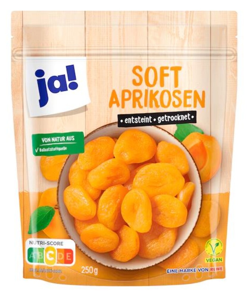 Ja! Soft Aprikosen 250 g 