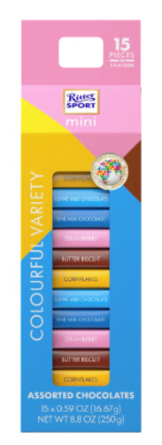 Ritter Sport Mini Tower 5 Flavours  250 g