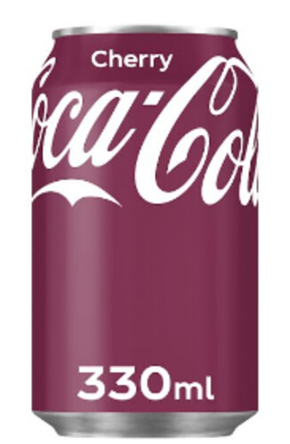 Coca Cola Cherry 330 ml plech