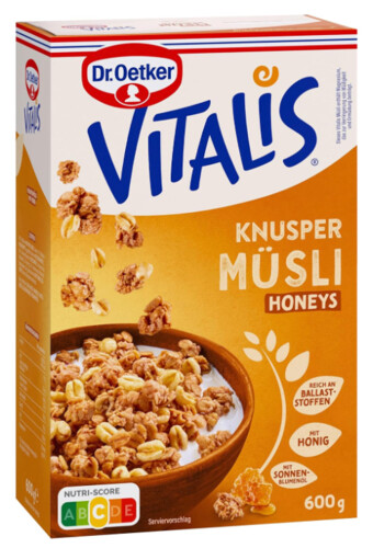 Vitalis Knusper Müsli Honeys 600 g