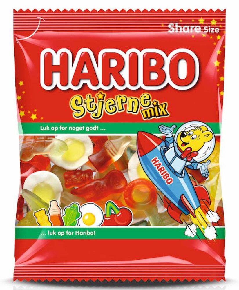 Haribo Stjerne Mix 375 g