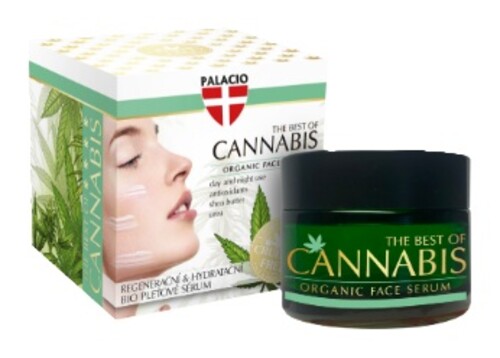 Palacio Cannabis Regenerační & Hydratační BIO pleťové sérum 50 ml