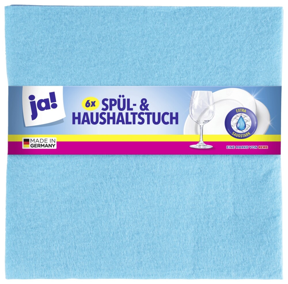 Yeah! Spüel & Haushaltstuch 6 Stück